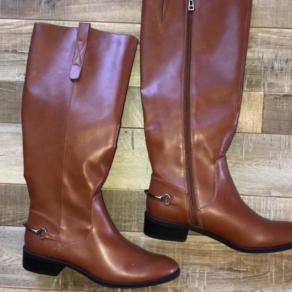 Sam and Libby Brown Riding Boots